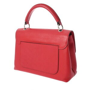 Louis Vuitton Monogram Red Handbag Very Leather
